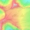 Carte topographique Glacier de Tsanfleuron, altitude, relief