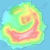 Carte topographique Barren Island, altitude, relief