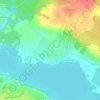 Carte topographique Большое Ивановское, altitude, relief