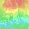 Carte topographique Данилково, altitude, relief
