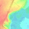 Carte topographique Никольское, altitude, relief