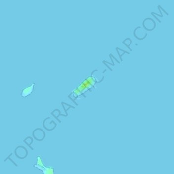 Carte topographique Saint Patrick's Island, altitude, relief