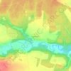 Carte topographique Лукьяново, altitude, relief