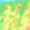 Carte topographique Первомайская, altitude, relief
