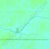 Carte topographique Brushy Fork, altitude, relief