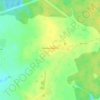 Carte topographique Новомихайловское, altitude, relief