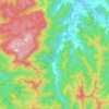 Carte topographique Buckland River, altitude, relief