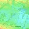Carte topographique Fencerhill Wood Nature Reserve, altitude, relief