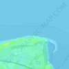 Carte topographique Point of Ayr, altitude, relief