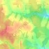 Carte topographique Истомино, altitude, relief
