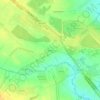 Carte topographique Ченцы, altitude, relief