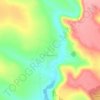 Carte topographique Ельшанка, altitude, relief