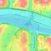 Carte topographique Allegheny River Lock and Dam No. 2, altitude, relief