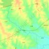 Carte topographique 王河, altitude, relief