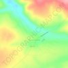 Carte topographique Малая Камала, altitude, relief