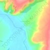 Carte topographique Камышлытамак, altitude, relief