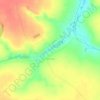 Carte topographique Гнилец, altitude, relief