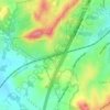 Carte topographique Sydney Water Supply Canal, altitude, relief