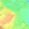 Carte topographique Щеголево, altitude, relief