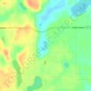 Carte topographique Indian Lake, altitude, relief