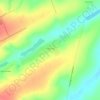 Carte topographique Спешнёво, altitude, relief