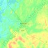 Carte topographique Ballinrobe, carte du relief, carte des altitudes