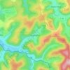 Carte topographique Eigenthal, altitude, relief