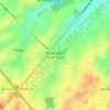 Carte topographique Thorembais-Saint-Trond, altitude, relief