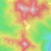 Carte topographique Taqabba, altitude, relief