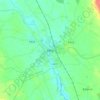 Carte topographique Athy, carte du relief, carte des altitudes