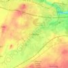 Carte topographique Celbridge, carte du relief, carte des altitudes