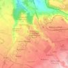 Carte topographique Al Machouar Stinia, altitude, relief