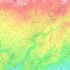 Carte topographique Guelph, carte du relief, carte des altitudes
