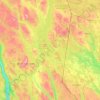 Carte topographique Hedmark, altitude, relief