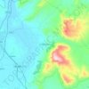 Carte topographique Ouled Gacem, altitude, relief