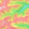 Carte topographique Campo (Vallemaggia), altitude, relief