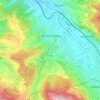 Carte topographique Gontenschwil, carte du relief, carte des altitudes