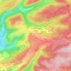 Carte topographique Girmont-Val-d'Ajol, altitude, relief