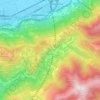 Carte topographique Isone, altitude, relief