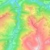 Carte topographique Zillis-Reischen, altitude, relief