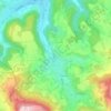 Carte topographique Wölflinswil, carte du relief, carte des altitudes
