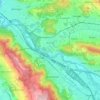 Carte topographique Würenlos, carte du relief, carte des altitudes