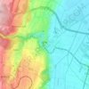 Carte topographique Orbe, altitude, relief