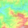 Carte topographique Tamokra, altitude, relief
