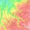 Carte topographique Honnelles, altitude, relief