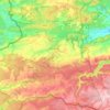 Carte topographique Chimay, altitude, relief