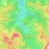 Carte topographique Vorderthal, altitude, relief