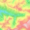 Carte topographique Unterschächen, altitude, relief