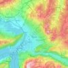 Carte topographique Schwytz, altitude, relief