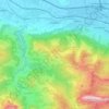 Carte topographique Schübelbach, altitude, relief
